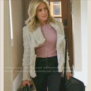 Iro caty boucle knit jacket